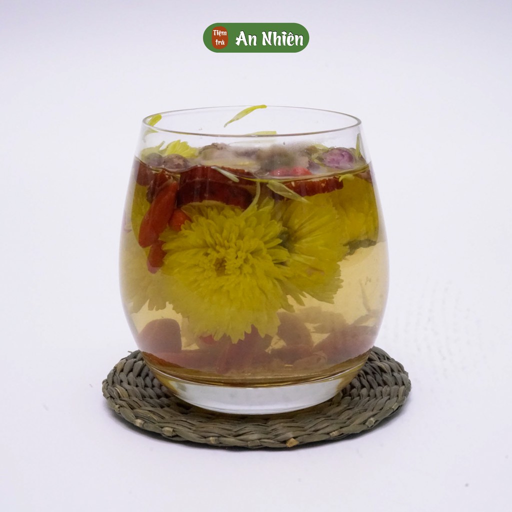 Trà dưỡng nhan An Nhiên, set trà hoa nhiều vị sinh huyết dưỡng âm làm đẹp và sáng mịn da. | BigBuy360 - bigbuy360.vn