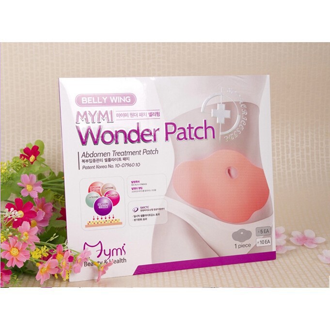 [XẢ KHO] Hộp 5 Miếng dán tan mỡ bụng - Mymi Wonder Patch