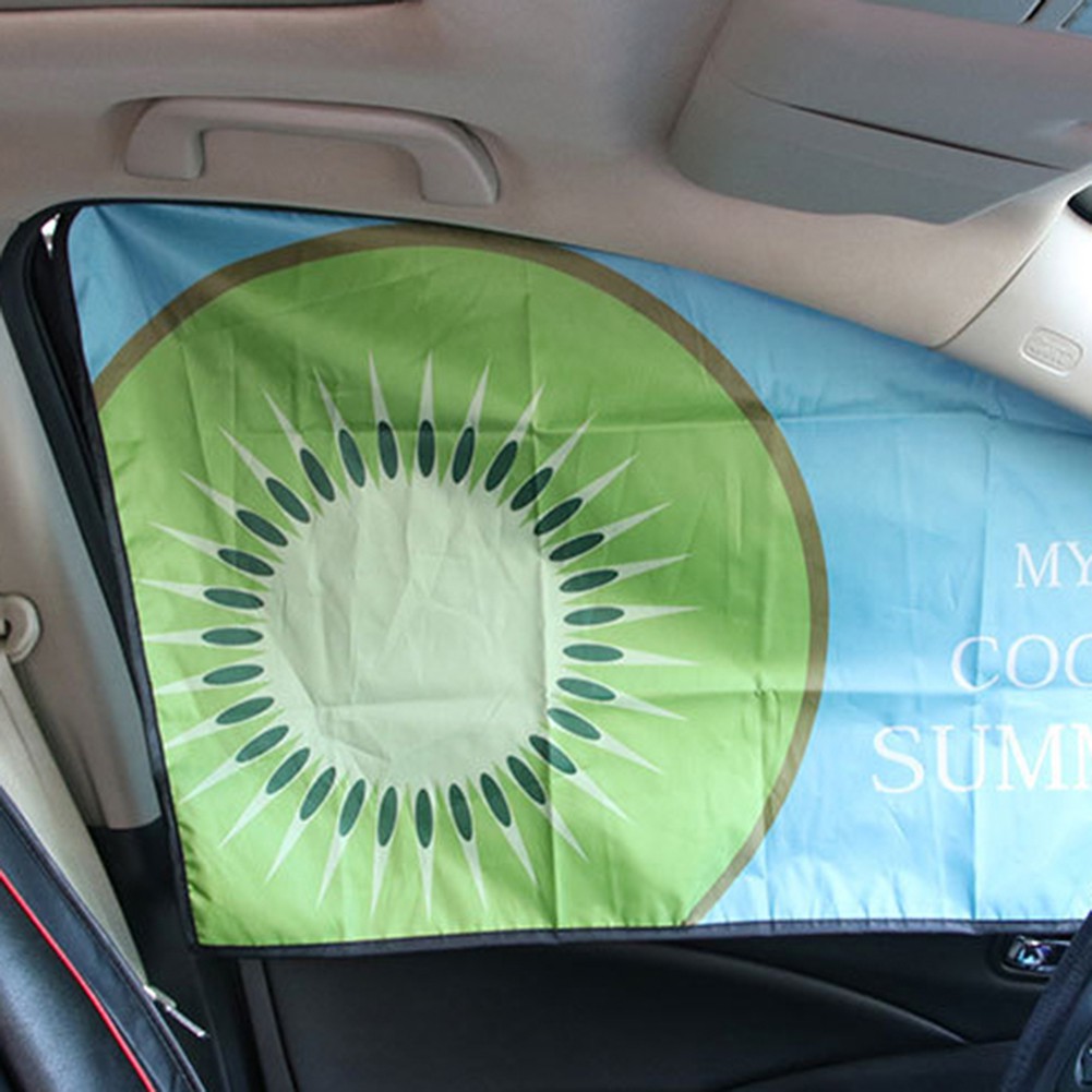 Màn che cửa sổ xe ô tô chống nắng in hình dễ thương | BigBuy360 - bigbuy360.vn