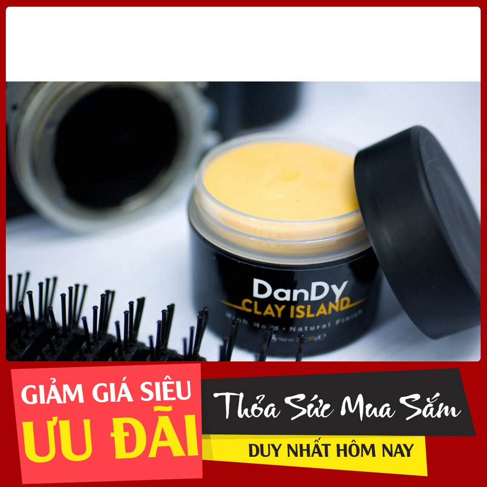 Sáp Vuốt Tóc DanDy Clay Island 57g