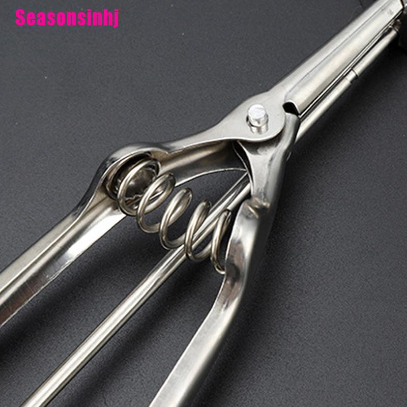 【Seasonsinhj】Stainless Steel Mechanical Ice Cream Scoop | Melon Baller, Cookie