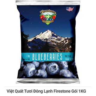 Việt Quất tươi đông lạnh 1kg