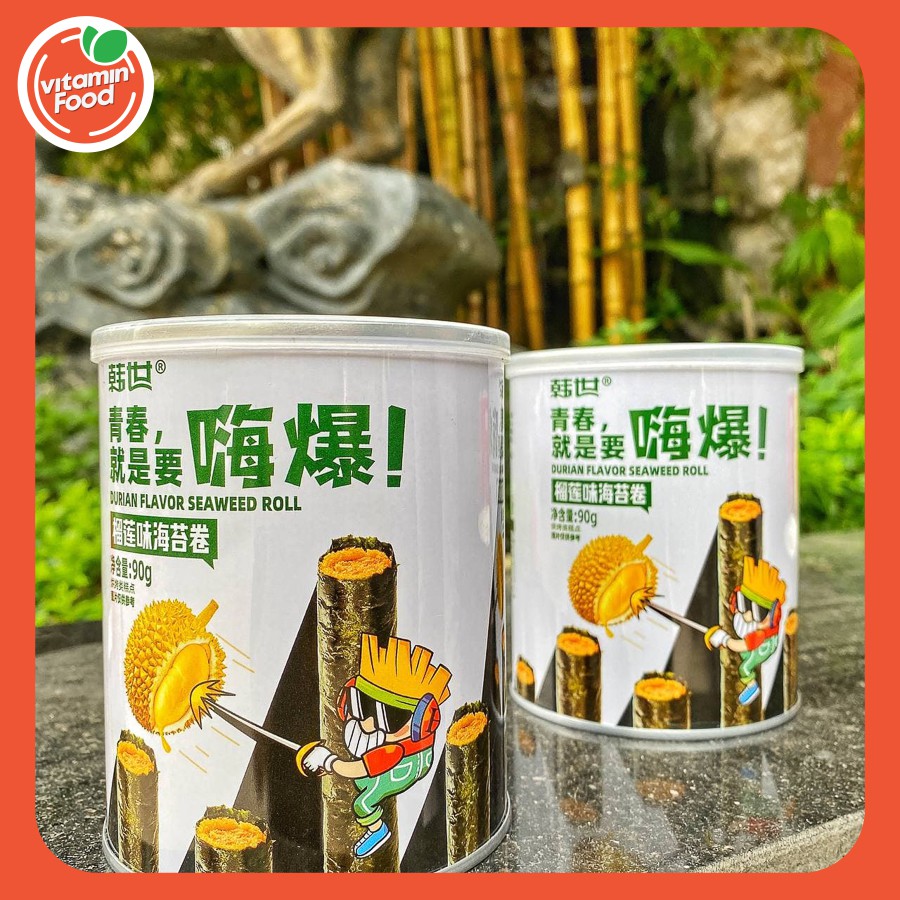 Snack Rong Biển Cuộn Chà Bông Trứng Muối | Vitamin Food | BigBuy360 - bigbuy360.vn