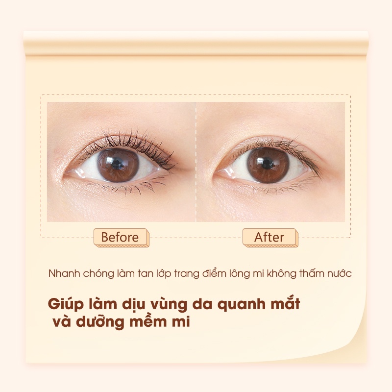 Tẩy trang mascara Chioture Remover Enzyme Mascara dùng cho vùng mi mắt 6ml