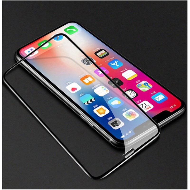 Kính cường lực 6D bảo vệ toàn màn hình cho iPhone 12 13 Pro Max 12 Mini 11 Pro Max X XS Max XR