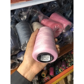 Chỉ may tông hồng nguyên cuộn 5000m