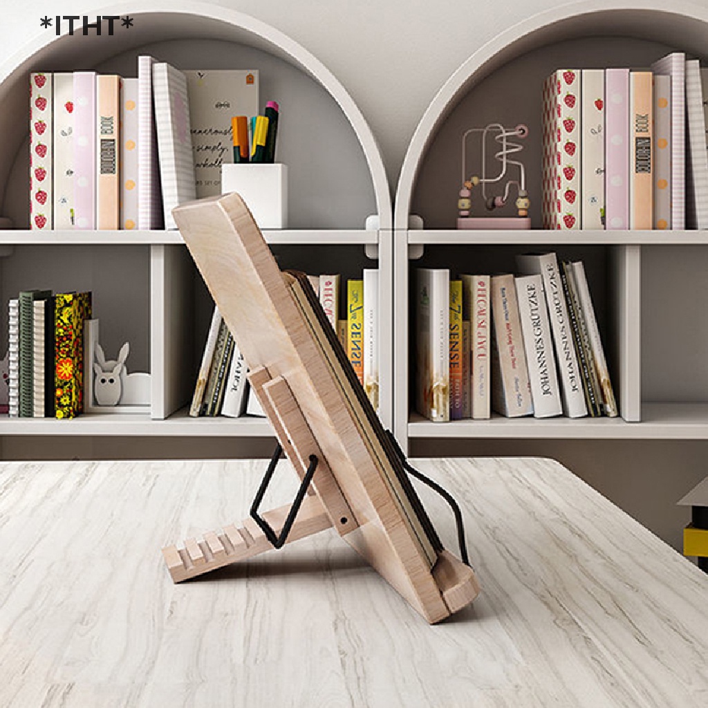 Giá Đỡ Máy Tính Bảng Để Đọc Sách Có Thể Điều Chỉnh Và Gấp Gọn Dùng Trong Phòng Học