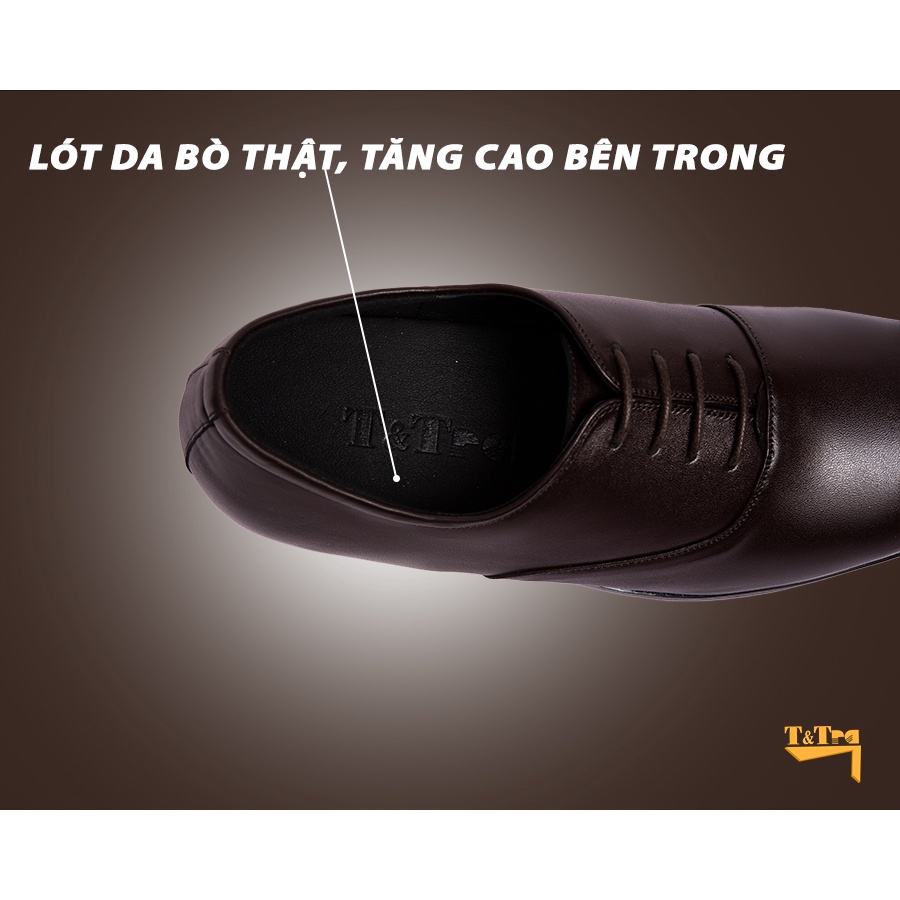 [ 6CM ] Giày Cao nam T&amp;TRA S1008NT