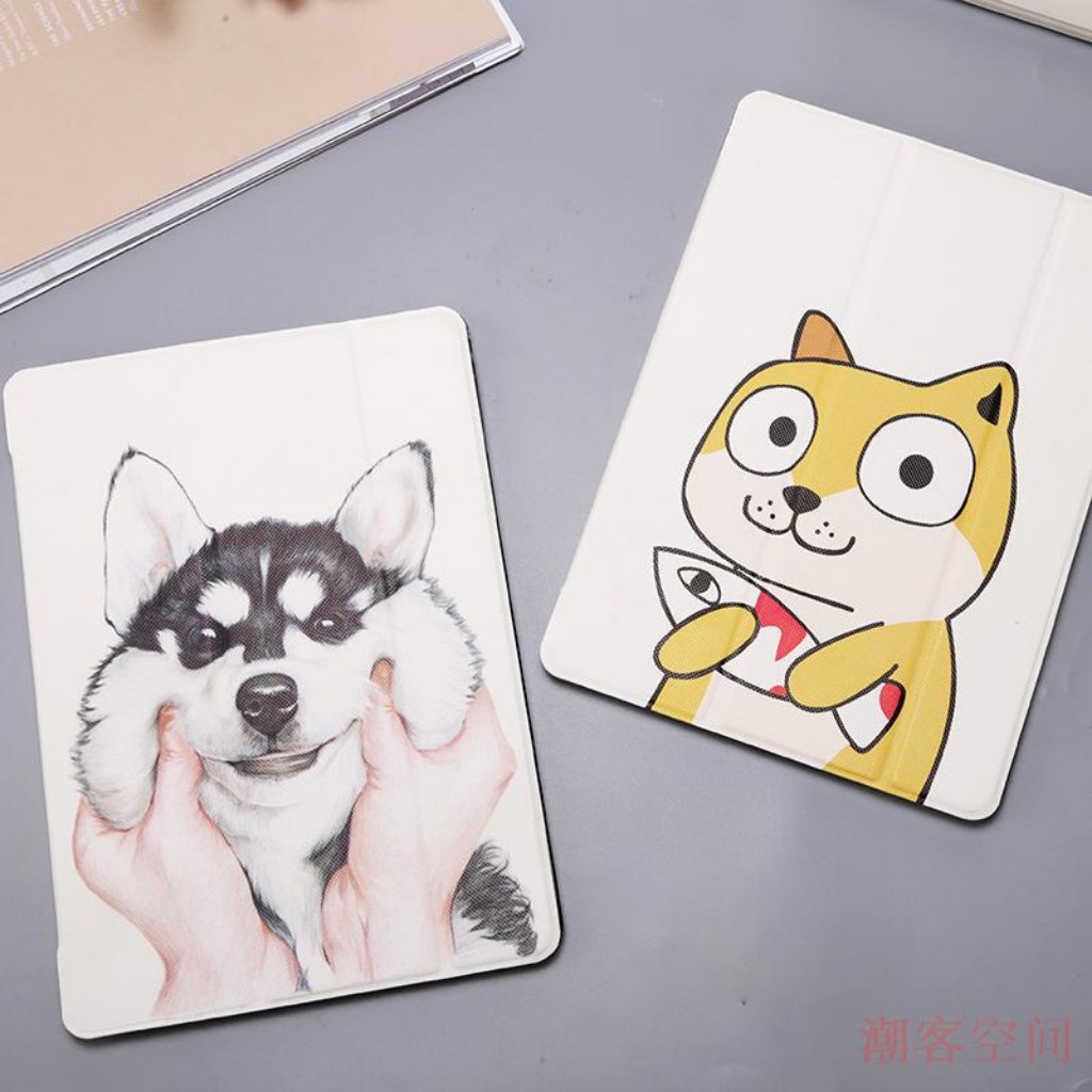 Bao da ipad Silicon hình Chú Chó đáng yêu ốp ipad Pro 10.5/Air 3/10.2 gen 7/8 /Air 1/Air 2/2017/2018...MART CASE | BigBuy360 - bigbuy360.vn