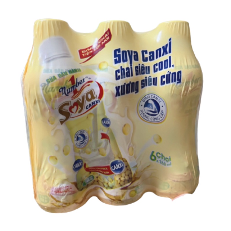 1 Thùng Sữa Đậu Nành SOYA Number 1 Chai Nhựa
