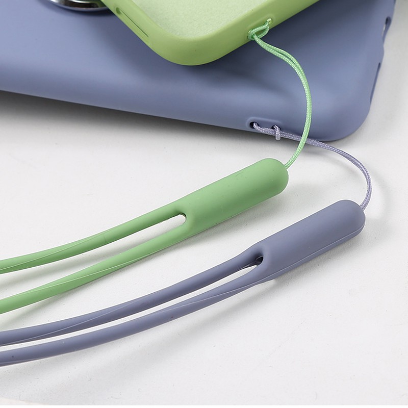 9 Colors Anti-drop Silicone Lanyard Rubber Hand Strap Phone Case Anti Fall Hanging Wrist Rope | BigBuy360 - bigbuy360.vn