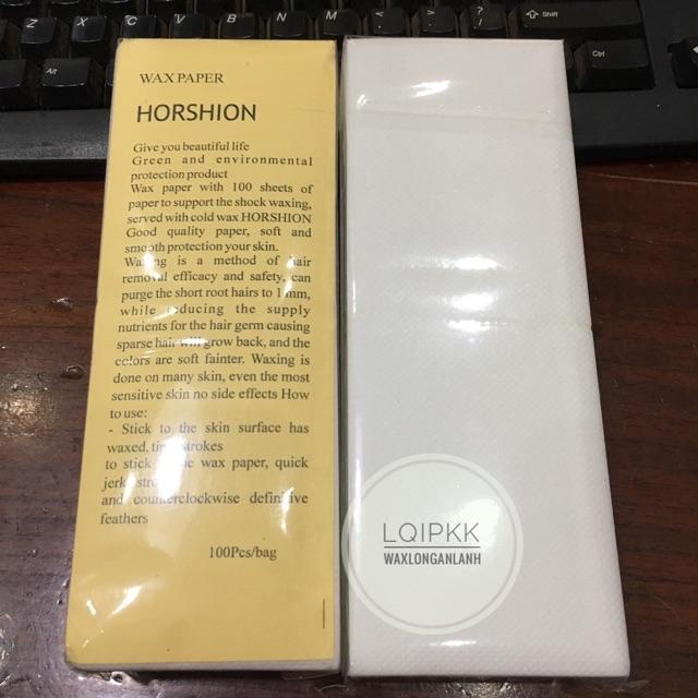 Giấy wax lông Horshiny
