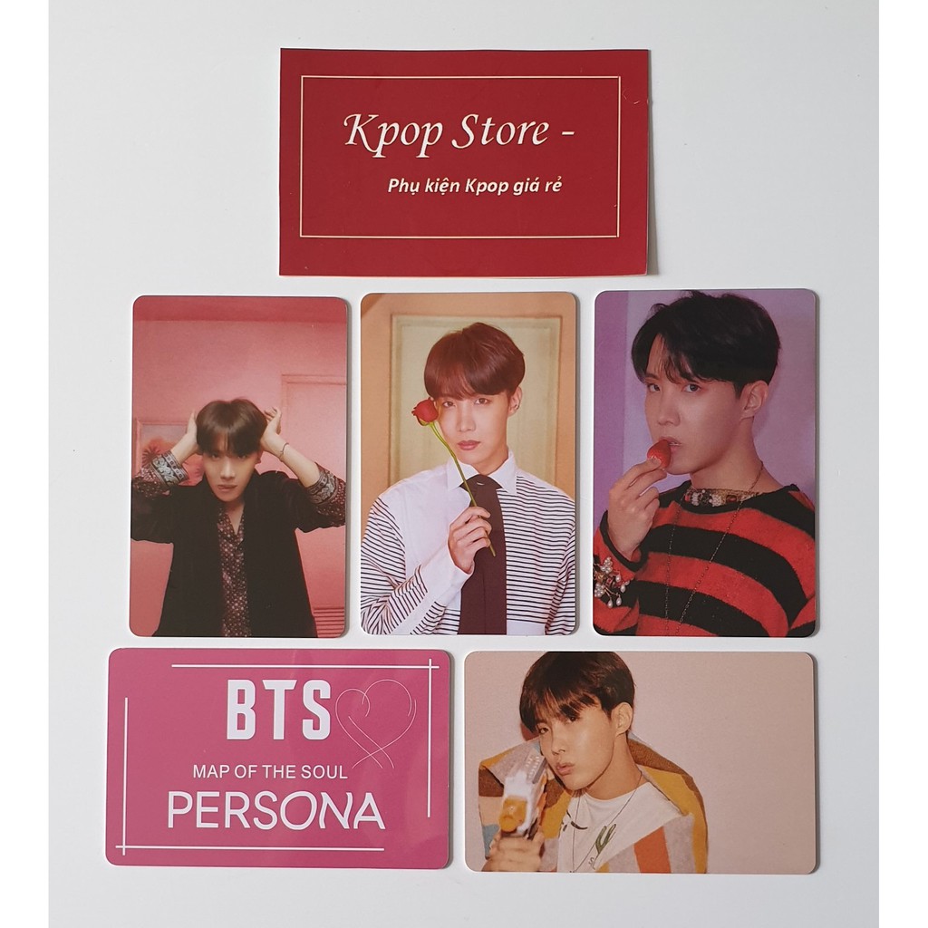 Sét card Nhựa PVC BTS Map of the soul Persona