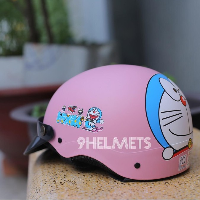 Mũ Bảo Hiểm Doraemon Xanh Dương