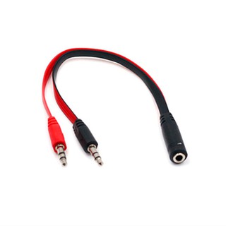 Jack gộp Mic và Tai nghe 3.5mm cho PC hoặc Laptop