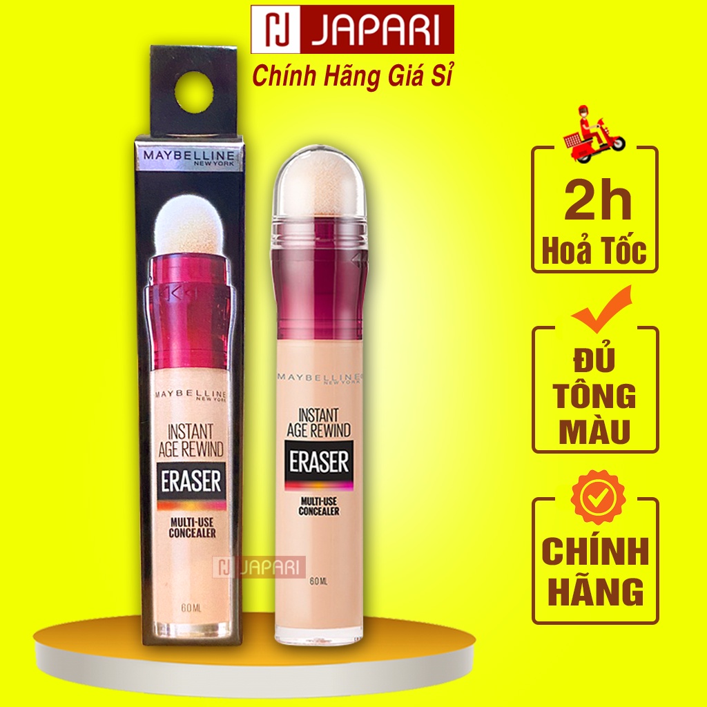 Kem Che Khuyết Điểm Maybelline New York CHÍNH HÃNG -Bút Cushion Maybeline Che Khuyết Điểm Tạo Khối Makeup JAPARI