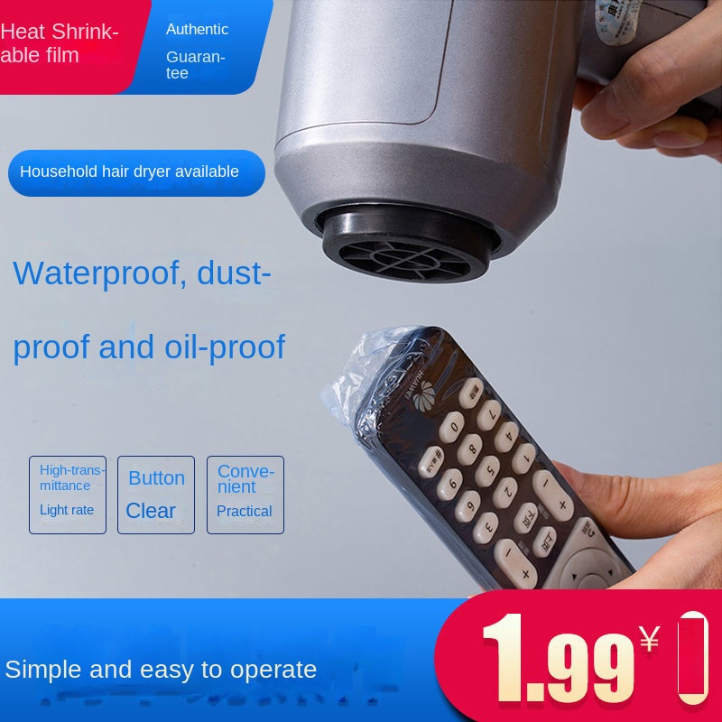 Túi Co Nhiệt Bọc Điều Khiển Từ Xa Chống Ẩm Chống Bụi Chịu Nhiệt Tốt