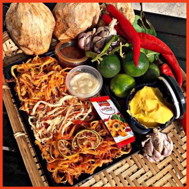 Mực mix 3 loại 300g⚡FREE SHIP⚡Đơn hàng từ 50k, dai, thơm, quà tặng hấp dẫn,Đồ ăn vặt Hulo.store | BigBuy360 - bigbuy360.vn