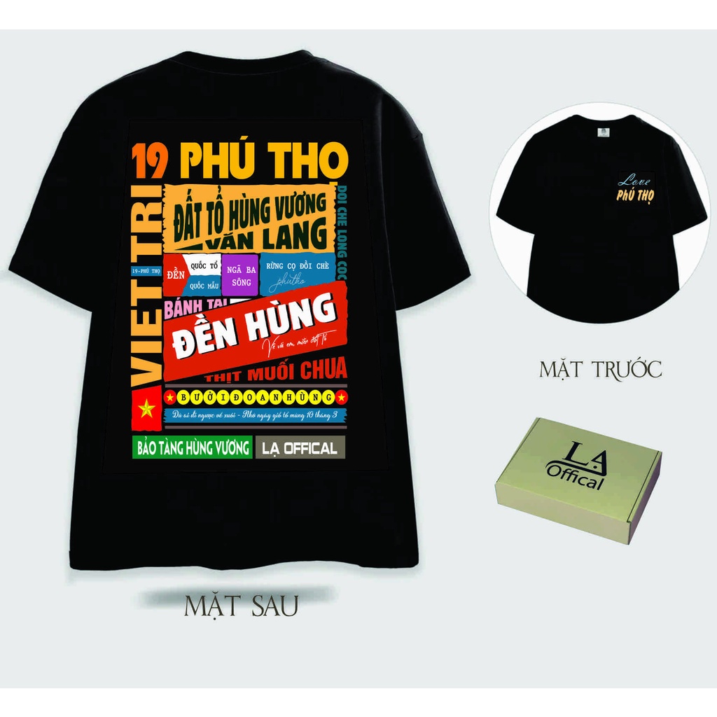 Áo thun du lịch các tỉnh thành Việt Nam - Áo thun du lịch tỉnh Phú Thọ