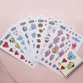 Sticker Bangtan tấm lớn