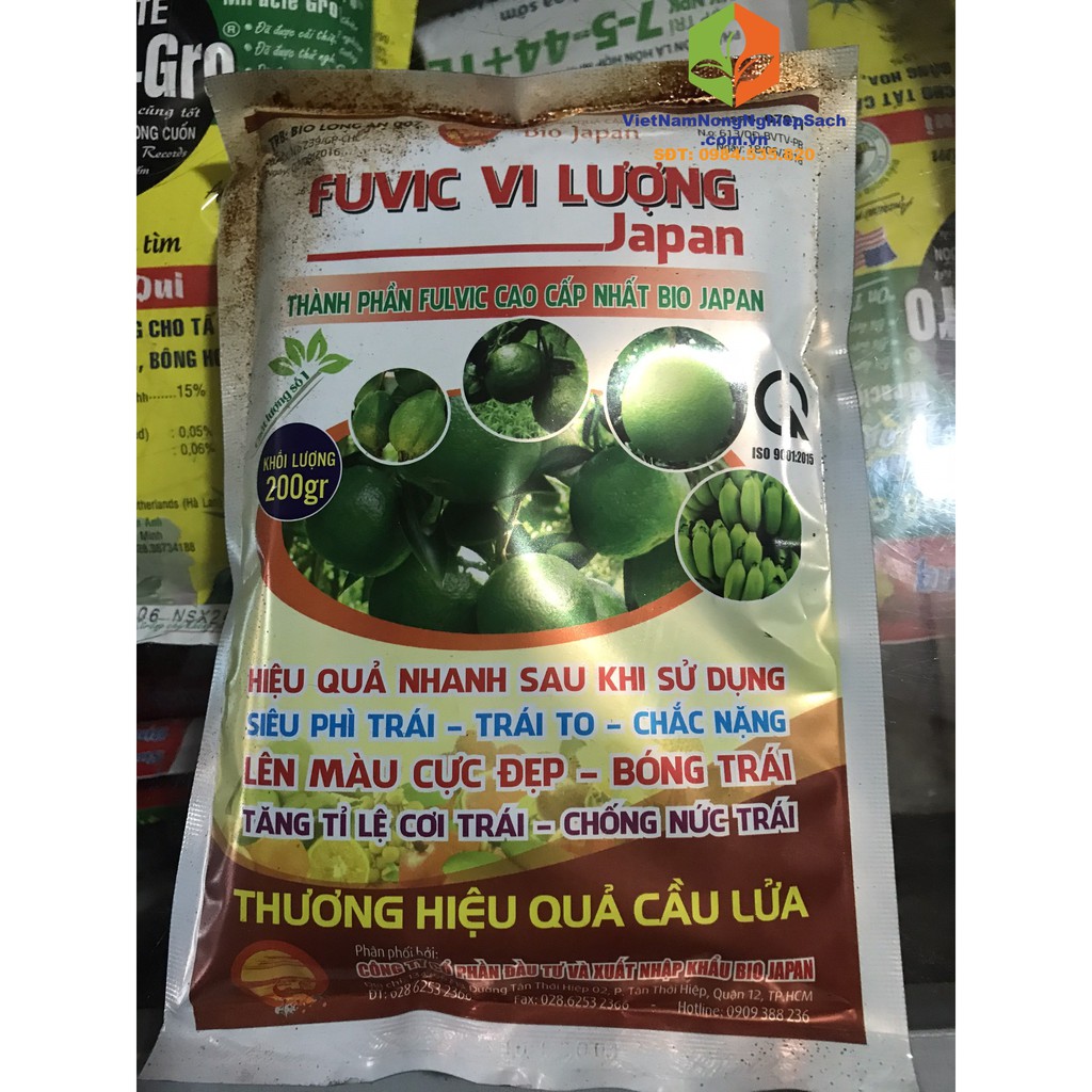 FUVIC V I LƯỢ NG JAPAN S IÊU P HÌ TR ÁI, T O TR ÁI, CH ẮC N ẶNG 200GR