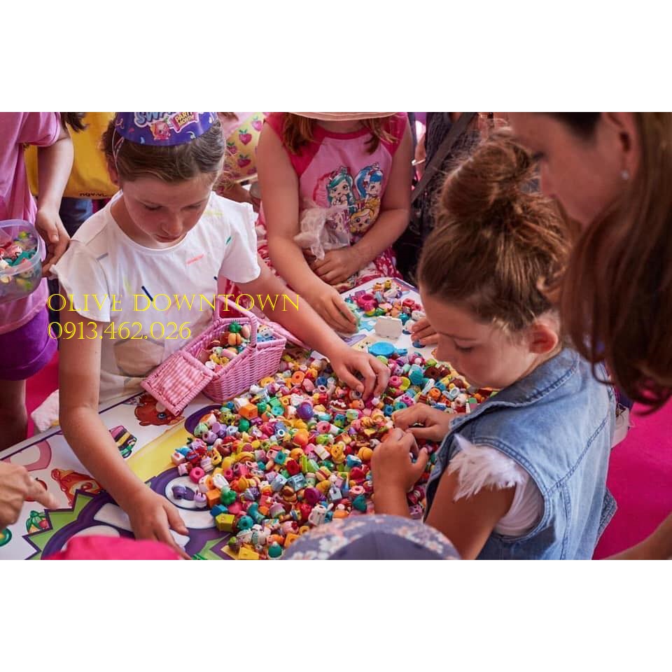 🌈 Combo 20 mô hình Bánh kẹo Shopkins ngẫu nhiên khác nhau - Đồ chơi VNXK SHOPKINS Real Littles