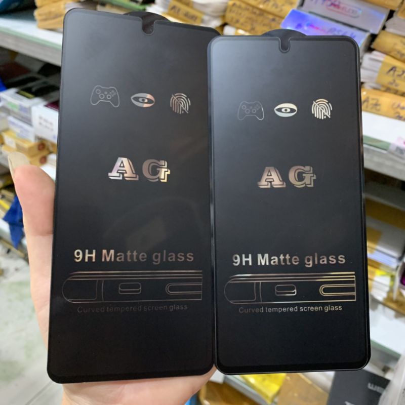 Miếng dán cường lực nhám mờ chống nhìn trộm samsung A51 A71