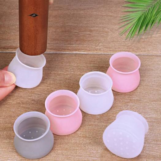 Set 10 nút sillicon bịt chân bàn/ghế chống trơn trượt tiện dụng mọi nhà