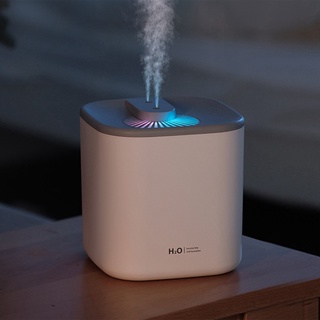 Home Air Humidifier 3000ML Double Nozzle Cool Mist Diffuser White