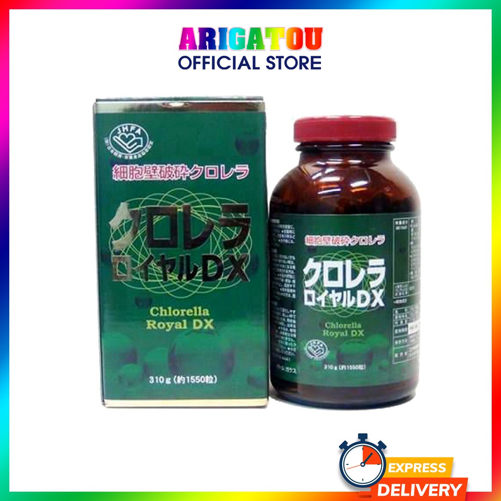 Tảo Lục Hoàng Gia Chlorella Royal DX 1550 Viên