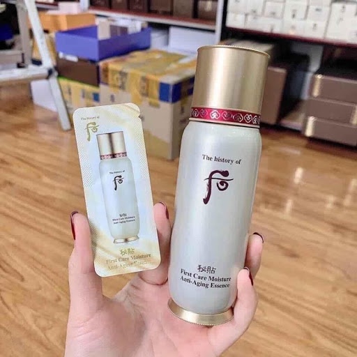 Gói tinh chất dưỡng da Whoo First Care Moisture Anti-Aging Essence 1ml
