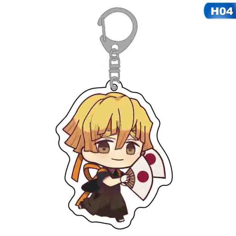 YGT Demon Slayer:Kimetsu no Yaiba Acrylic Keychain Fashion Keyring Cosplay Anime Pendant