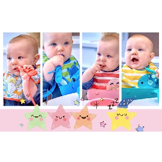 Yếm ăn dặm du lịch cho bé từ 6 tháng Marcus & Marcus - Marcus