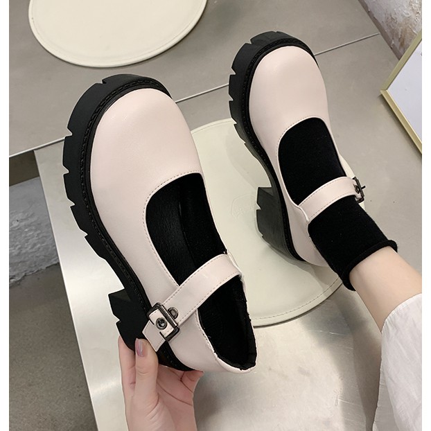 ORDER_ Giày ulzzang đế đinh cao 7cm phong cách Lolita (ảnh thật)