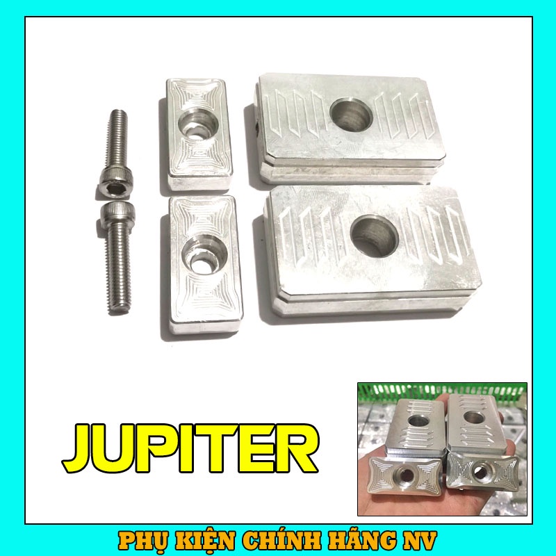 Pát tăng sên âm nhôm CNC Jupiter, bát tăng sên xe máy