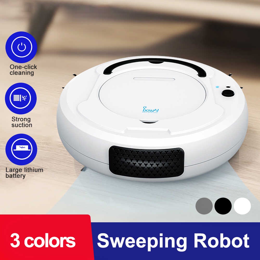✺Robot hút bụi lau nhà tự động thông minh khử khuẩn tia UV, phun sương tinh dầu , Vận Hành Êm Ái ko có tiếng ồn,