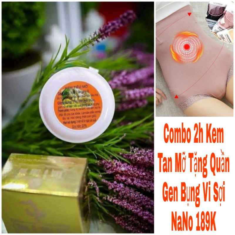 Combo 2 hộp Kem tan mỡ Gia Hân Chính Hãng