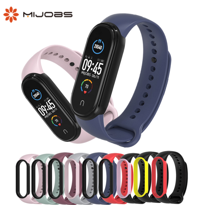 Dây đeo tay silicon cho vòng thông minh Xiaomi Mi Band 5 6 7