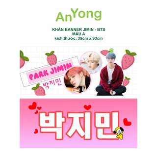 Khăn banner BTS