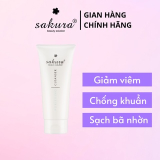 Sữa rửa mặt cho da dầu mụn Sakura Purifying Cleanser làm sạch sâu 100ml