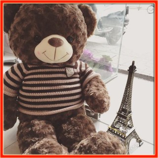 (XẢ KHO THÊM QUÀ TẶNG) GẤU TEDDY KHỔ VẢI 1M NHIỀU MÀU
