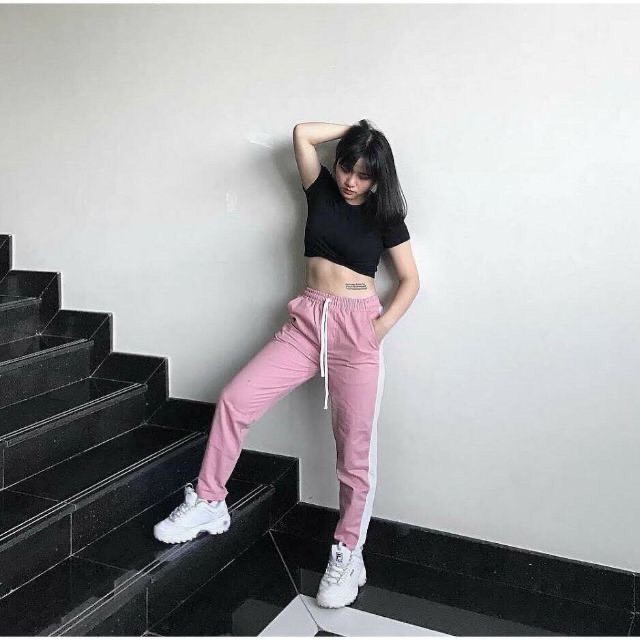 Quần baggy kaki ống suông unisex Basic 1 Line, nam nữ ullzang WIND | BigBuy360 - bigbuy360.vn