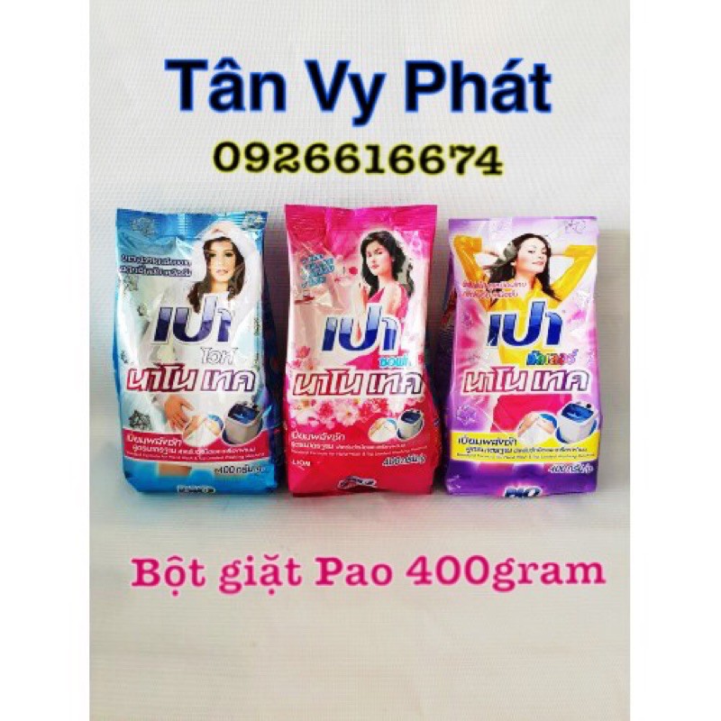 PAO 400gram BỘT GIẶT THÁI LAN