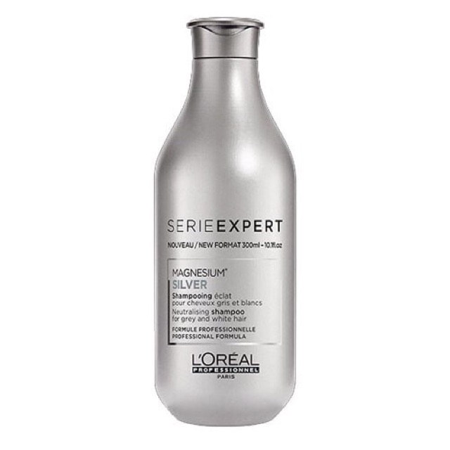 Dầu gội khử vàng L’Oréal Magnesium Silver 300ml cho tóc xám, bạc(₫399.000 ₫339.150 15% GIẢM)