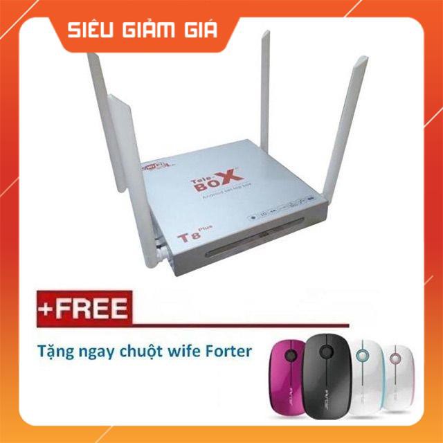 [Mã ELMS4 giảm 7% đơn 500K] Đầu Box biến tivi thường thành SMART TV T8 PLUS 4 râu