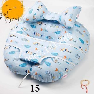 Gối đa năng chữ C- chống trào ngược cho con CAREKIDS