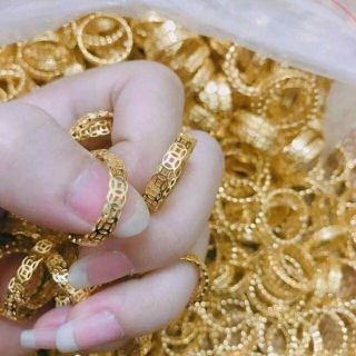 nhẫn kim tiền may mắn