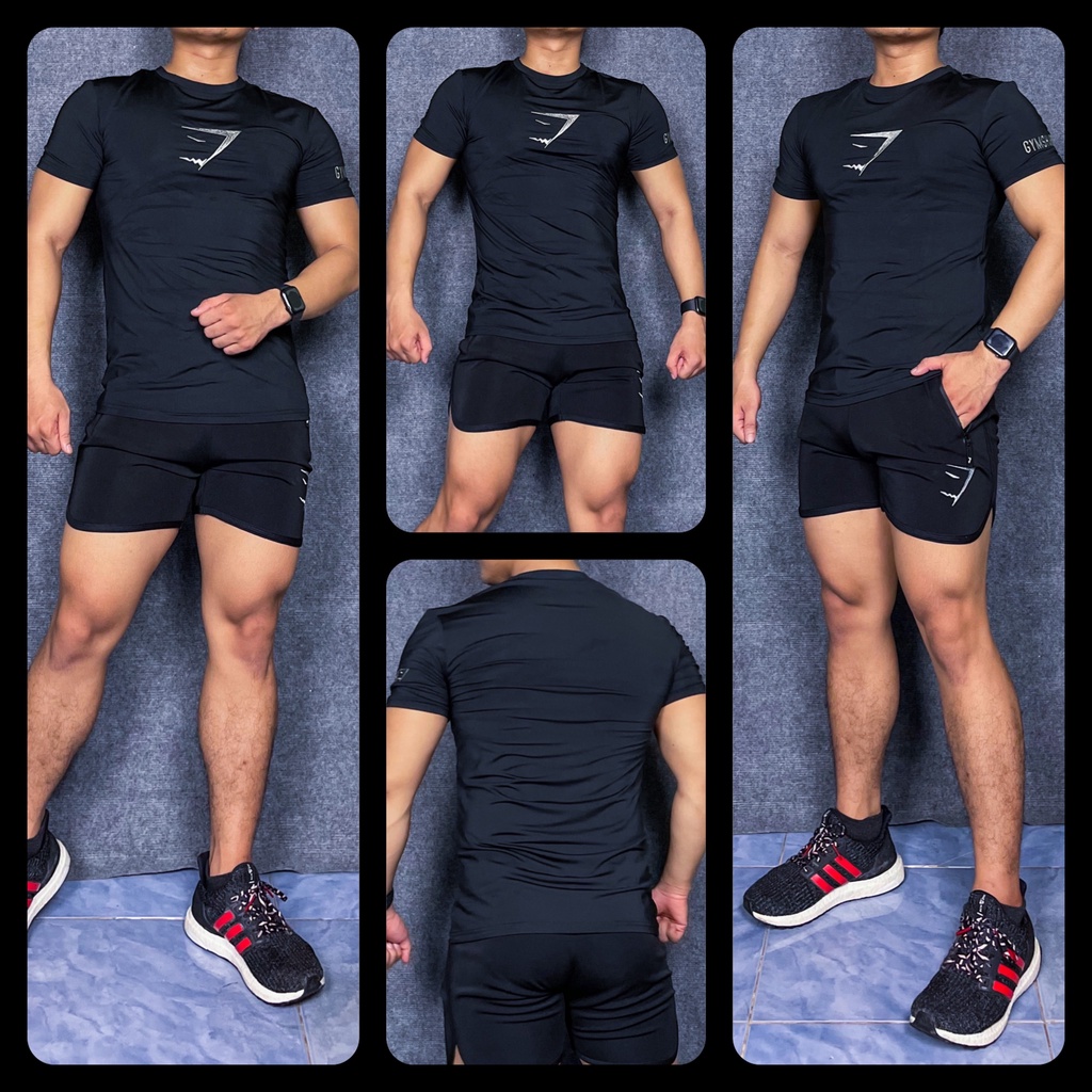 Bộ quần áo nam tập gym DO GYM SHOP set thể thao nam đẹp BGTN3QS1