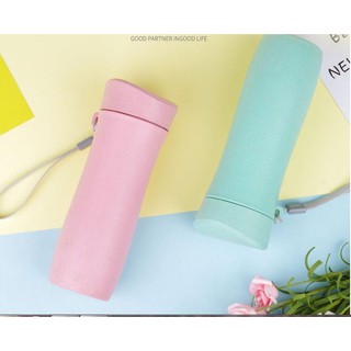 Bình đựng nước lúa mạch có quai xách 400ml