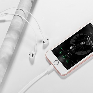 Tai Nghe iPhone Chuyên Nhạc Cổng Lightning Âm Siêu Hay Có Bluetooth Hoco L7 Plus Hàng Chính Hãng HÀNG CỰC ĐẸP